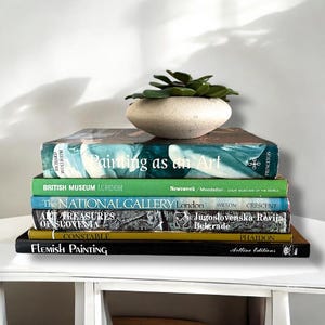 Vintage Famous Artist Art Books, Coffee Table Art Book, Large Art Book Stack, Home Staging Decorator Books, Art Room Decor, Artist Book Gift