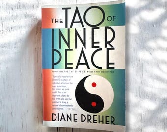 Libro clásico del Tao de la Paz Interior: portada Yin Yang de los años 90, guía metafísica