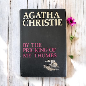 By the Pricking of My Thumbs by Agatha Christie 1968 Book, Tommy and Tuppence Book, Mystery Novel Book, Detective Novel Book, Crime Fiction