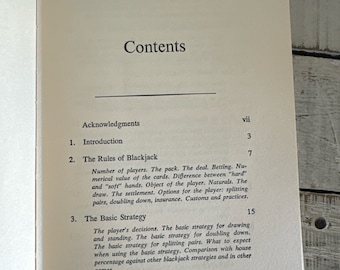 Beat the Dealer: Blackjack Strategy Book by Edward Thorp