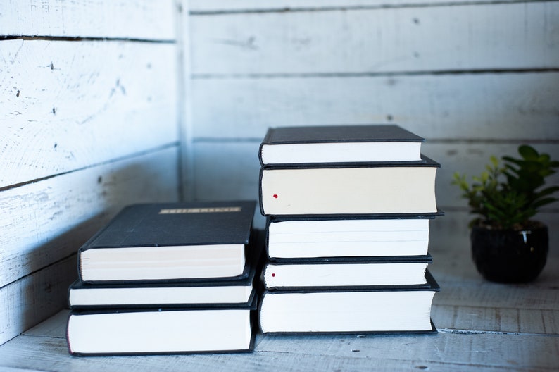 Black Book Stack: Modern Home Decor Books by Color image 6