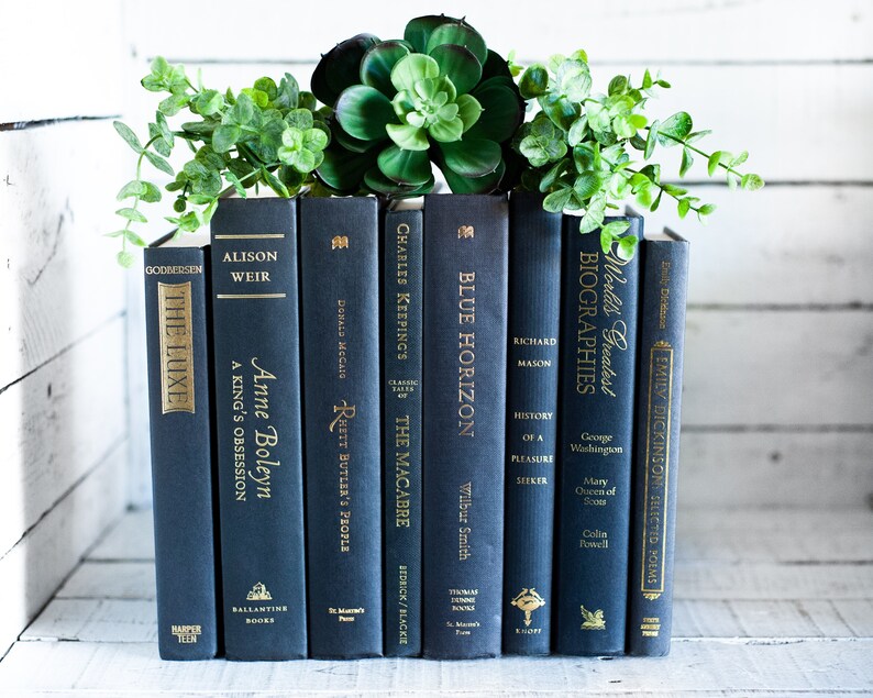 Black Book Stack: Modern Home Decor Books by Color image 2