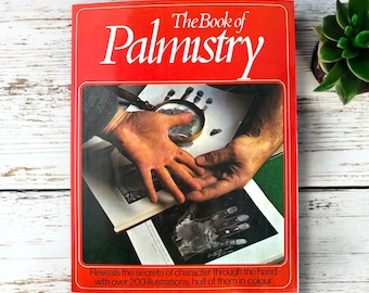Vintage 1974 Palmistry Book by Fred Gettings: Illustrated Occult Guide
