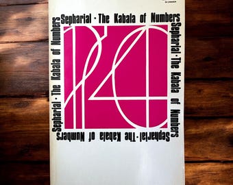 The Kabala of Numbers by Sepharial 1974 Paperback Book, Vintage Numerology Book, Magic of Number, Occult Book, Mystical Book, Esoteric Book