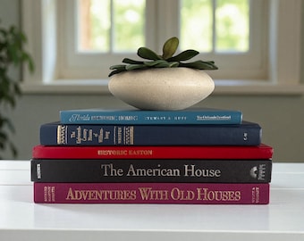 Historic Houses Books, Vintage and Modern Coffee Table Books, American House Architecture