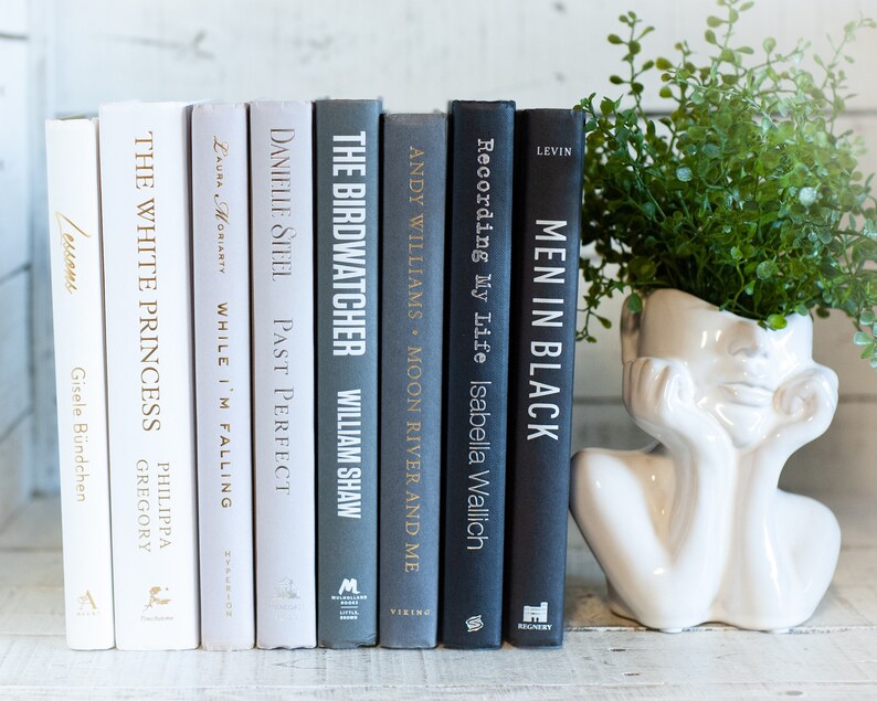Black Book Stack: Modern Home Decor Books by Color image 5