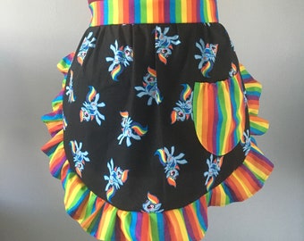 Tailleschort Rainbow Dash