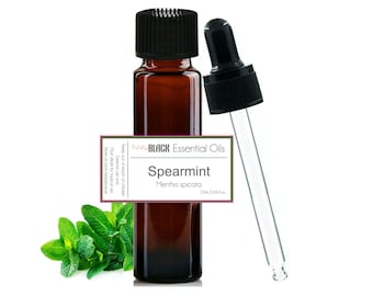 100% Pure Spearmint Essential Oil For Aromatherapy, Diffuser, Skin Care. Spearmint Oil. Menthol Oil. Essence/Extract