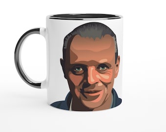 The Silence of the Lambs Mug - Hannibal Lecter Mug - Movie Mug - Film Mug - Christmas Mug - Birthday Mug - Movie Gift