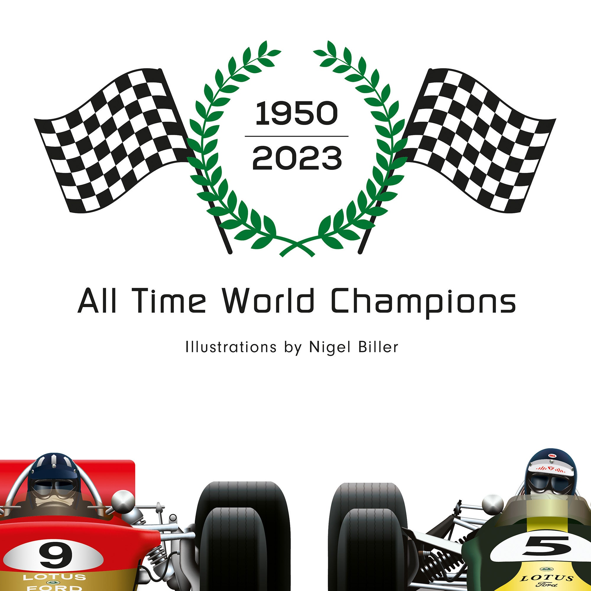 Illustration: The cars of every F1 World Champion