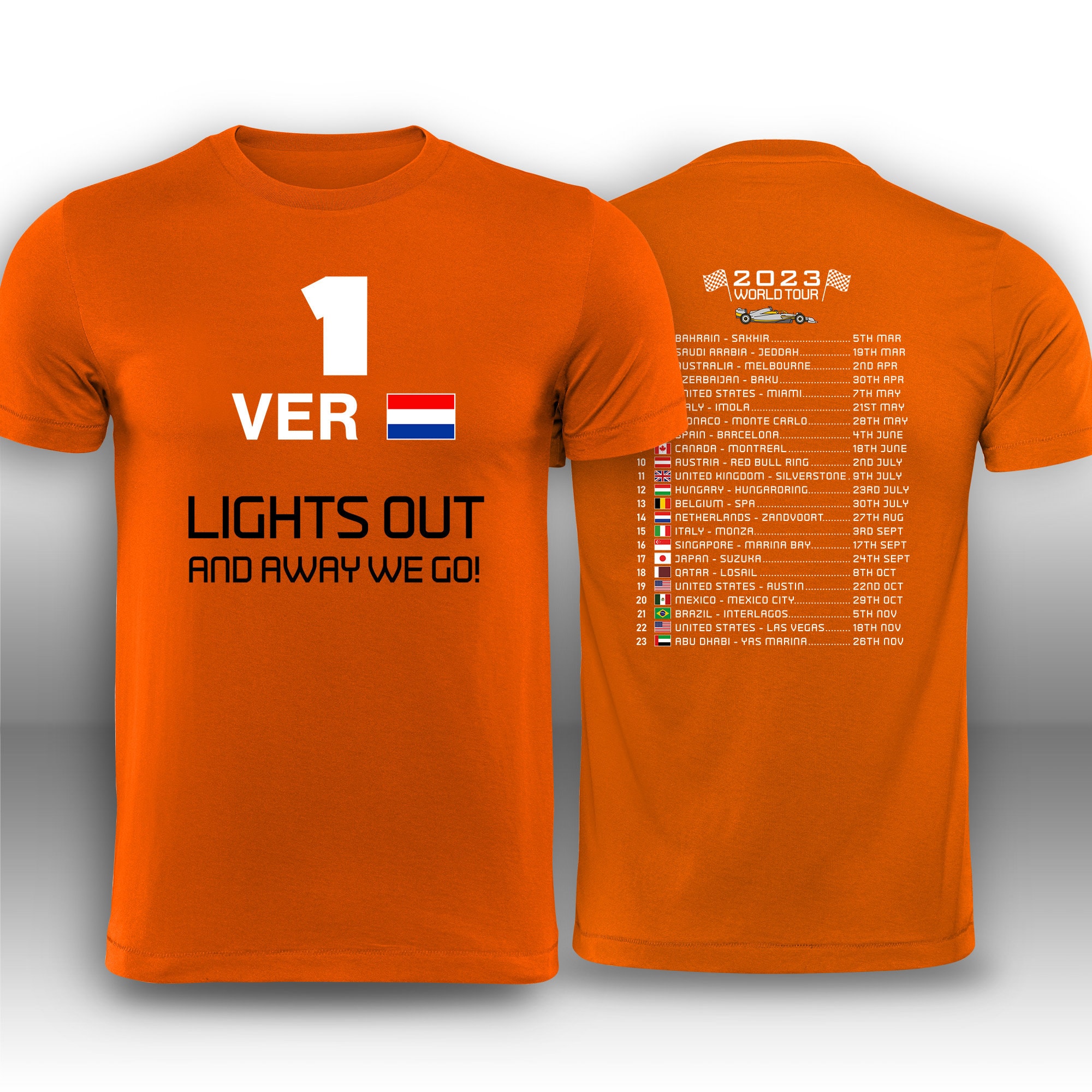 Profetie Vijftig Pickering Max Verstappen 2023 Formule 1 F1 T-Shirt T-shirt T-shirt - Etsy België