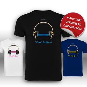 Music activated clearance shirts