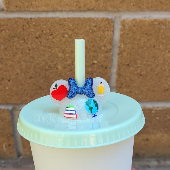 Teacher / Back to School Straw Topper 