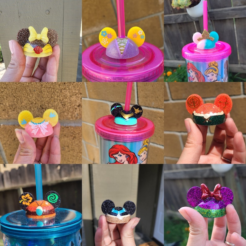Princess Straw Toppers image 1