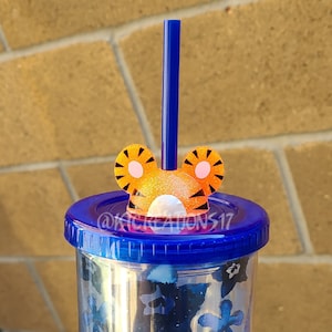 Tigger Straw Topper
