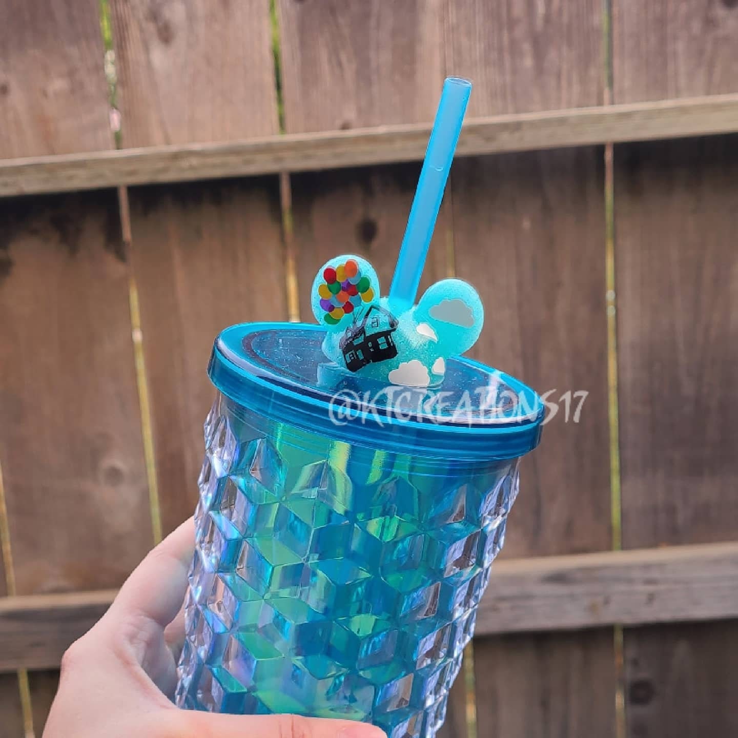 Disney Mickey Holiday Stanley Cup Straw Toppers Set of 4