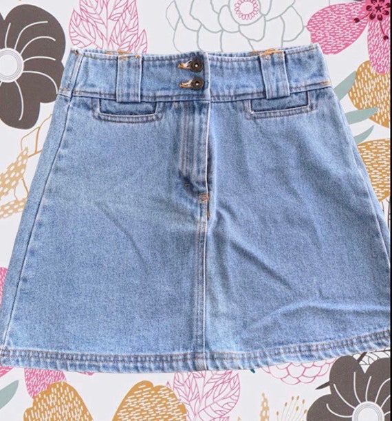 Vintage 90s Y2K Rue 21 Kids Light Wash 