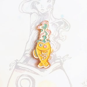 Taiyaki Mermaid Enamel Pin