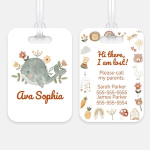 Custom Emergency ID Tag for Kids: Personalized Child Safety Tag