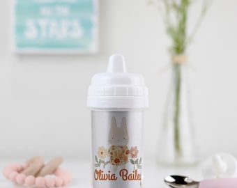 Vaso para beber con forma de conejito personalizado