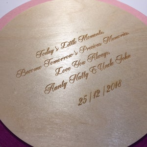 Extra option engraving under the lid or under the box image 5