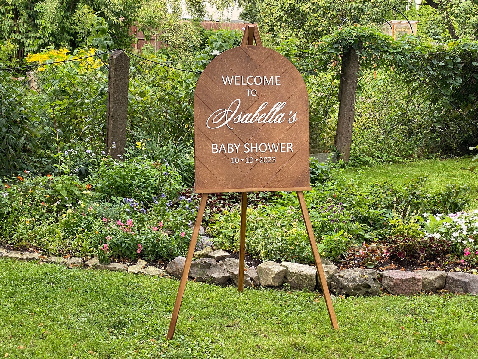 Timber Sign Stand Easel Stand, Wedding Easel, Wedding Sign Stand, Easel for Wedding Sign ...