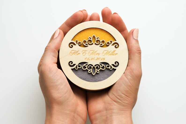 Small memory box Wedding proposal box Small keepsake chest Engagement ring dish Lace ring box Mint wedding ideas Custom wood ring box