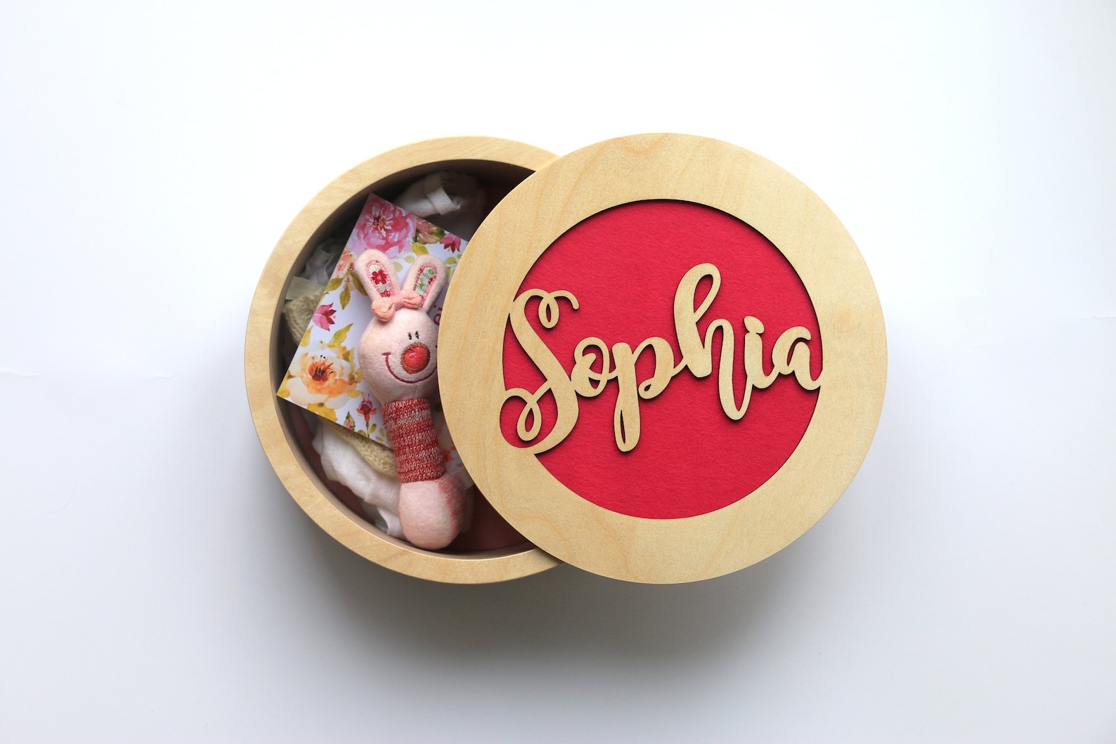 Baby Keepsake Box Goddaughter Gifts Wooden Keepsake Box Etsy