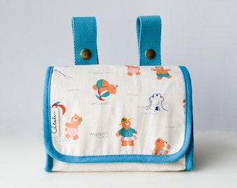 Kid Bike Pouch | SUMMER | Bike Basket/Scooter Pouch/Handlebar Pouch