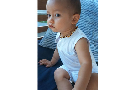 baby boy sleeveless romper
