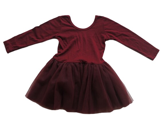 baby girl maroon dress