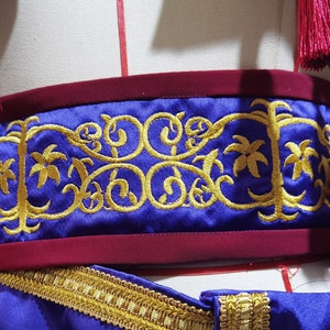 Twisted Wonderland Rollo Flamm Belt Embroidery File