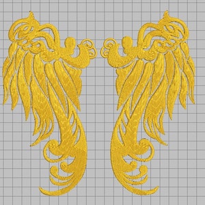 Twisted Wonderland Ceremonial Shirt Embroidery File (Left and Right)