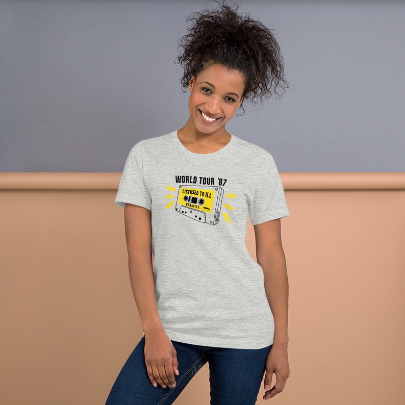 Beasties World Tour 87 Black and Yellow Shirt