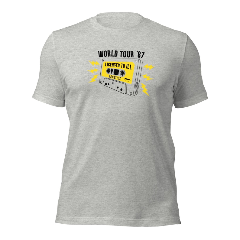 Beasties World Tour 87 Black and Yellow Shirt