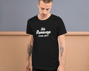 The Runaways Joan Jett Distressed White Shirt