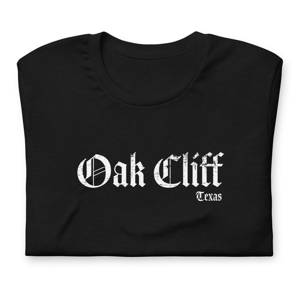 Oak Cliff Texas Shirt Black