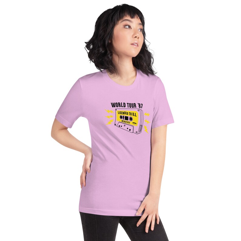 Beasties World Tour 87 Black and Yellow Shirt