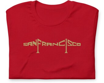 Koszulka San Francisco Bridge 49ers w kolorach