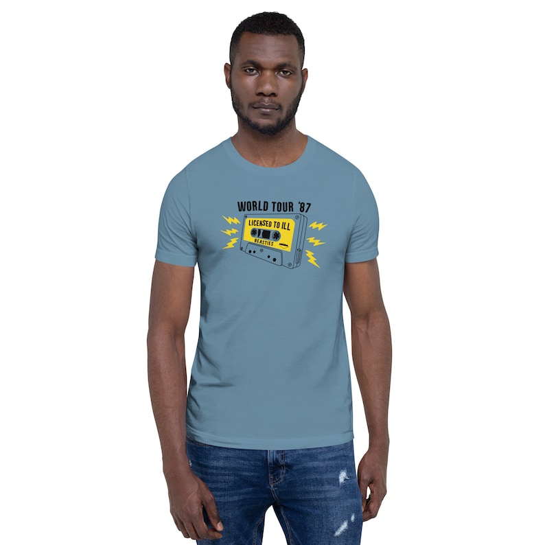 Beasties World Tour 87 Black and Yellow Shirt