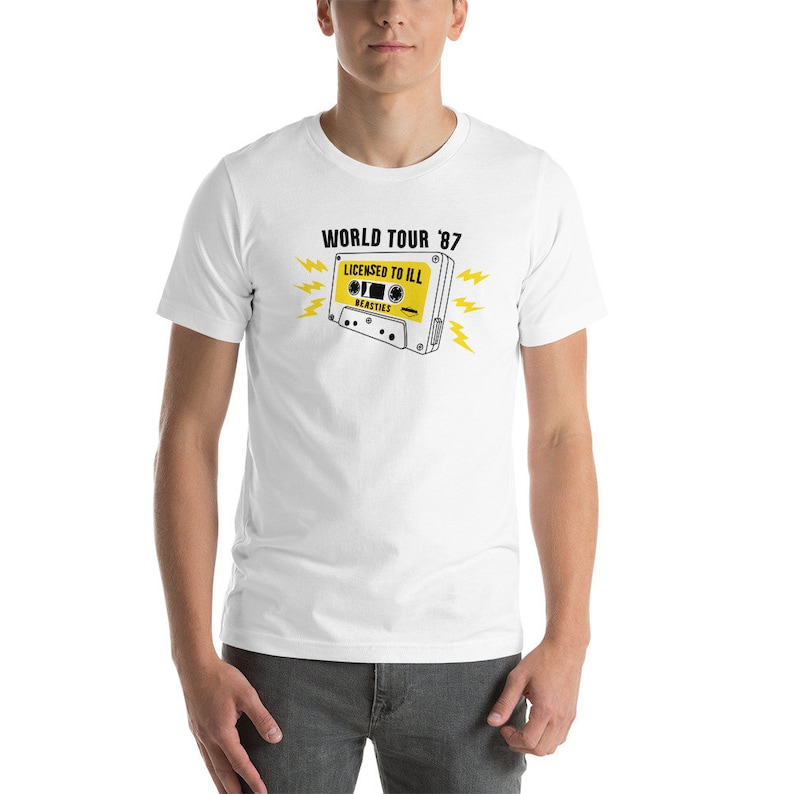 Beasties World Tour 87 Black and Yellow Shirt