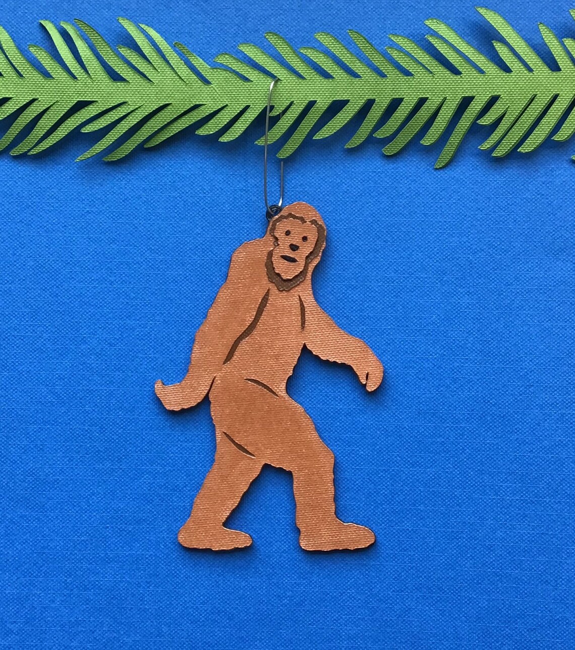 Bigfoot Christmas Tree Ornament Etsy