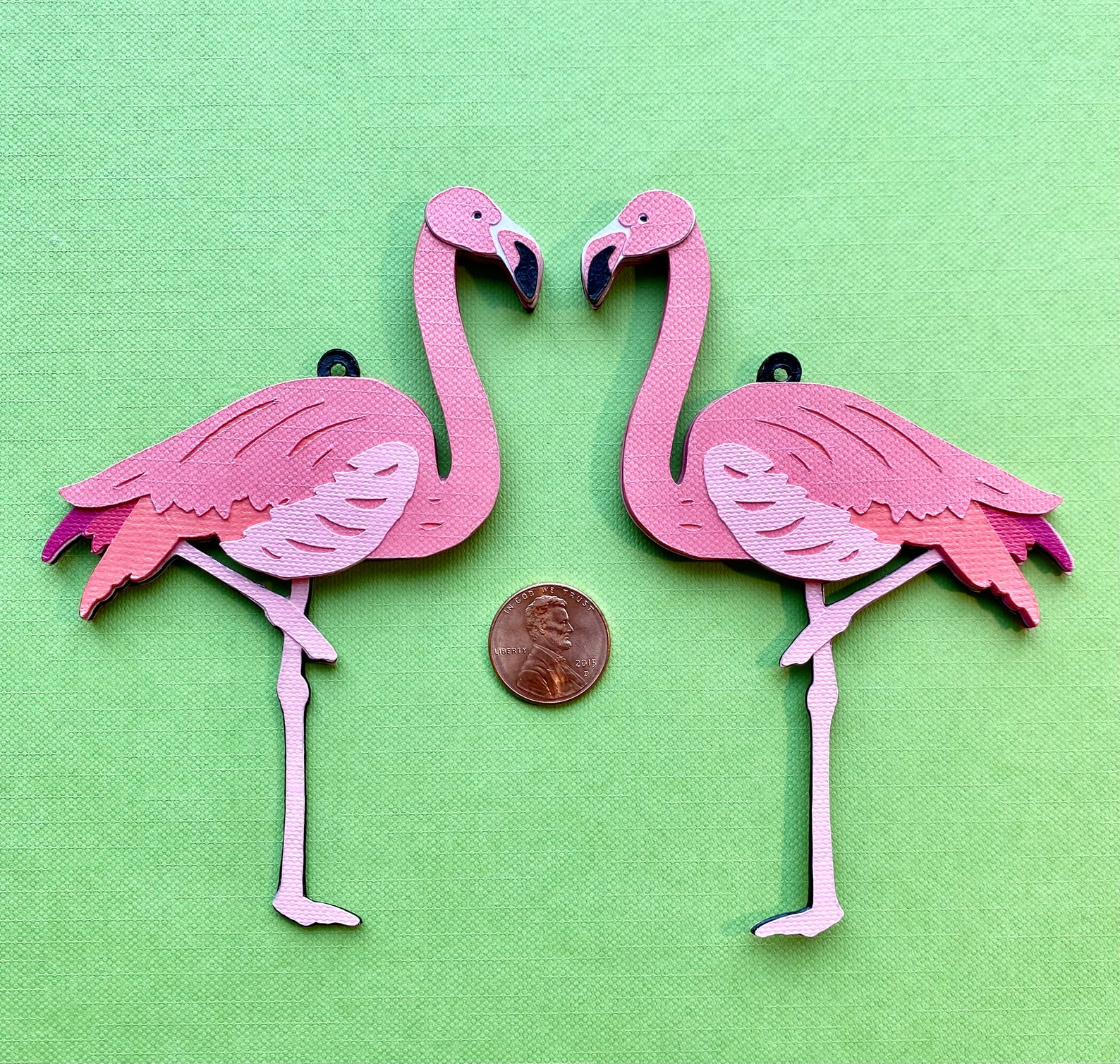 Flamingo Christmas Tree Ornament Etsy