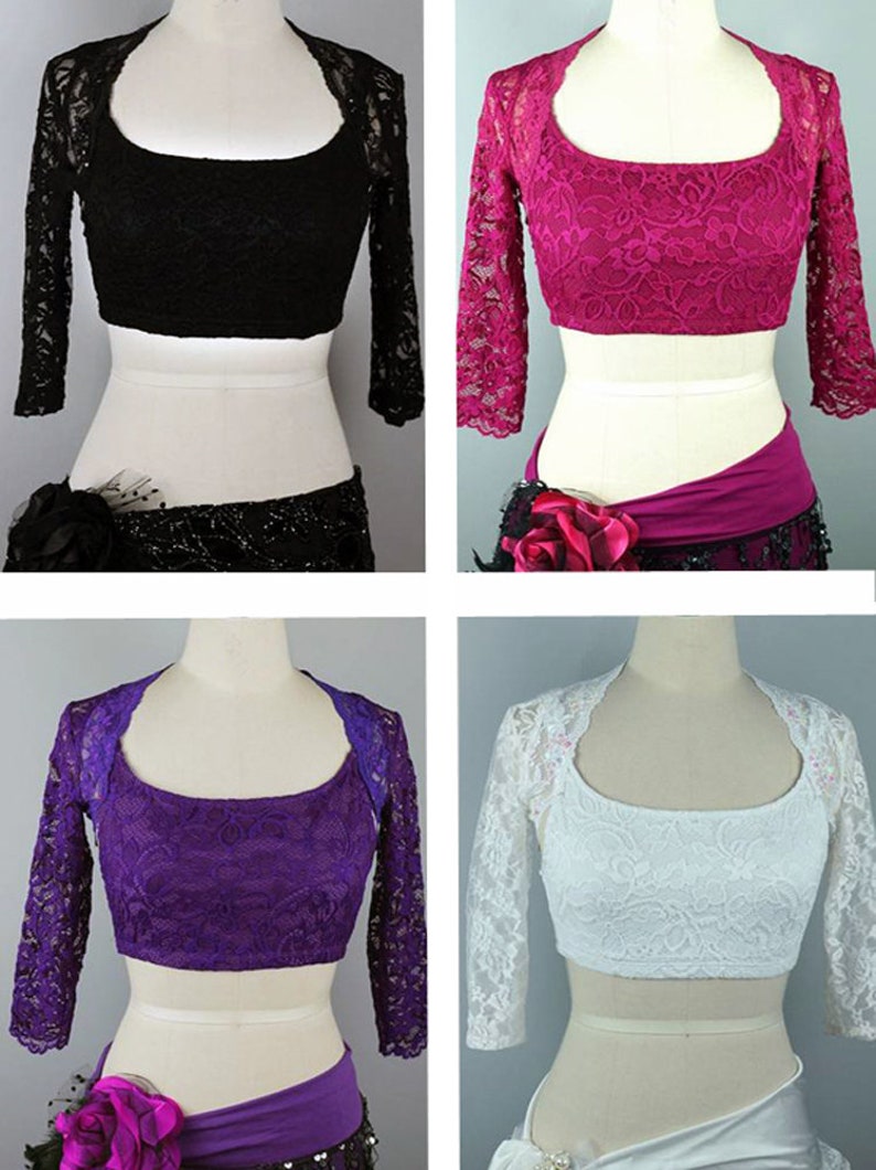 SMMed Lace Shrug /& Cami Set Latin Salsa Tango Belly Dance Ballet Dancewear Cosplay Princess Pin Up SteamPunk Indian Gothic