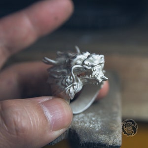 Dragon Ring Men Women, Chinese Dragon Ring, Japanese Dragon Ring ...