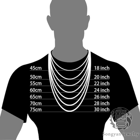 Byzantine Link Chain Necklace - 925 Sterling Silver - 18