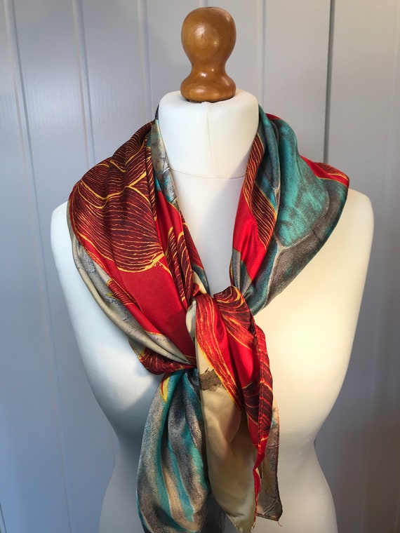 Personalised silk scarf deals