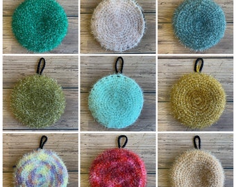 Big Lavette tawashi grattounette double-sided sponge grating and soft cotton to wash the dishes without scratching it, accessory zero waste