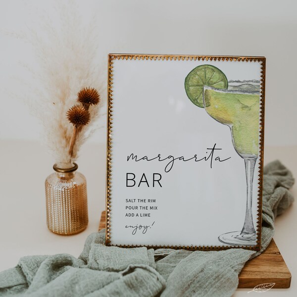 Margarita Sign - Etsy