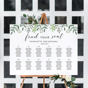 GREENERY Wedding Template Suite Printable Complete | Etsy